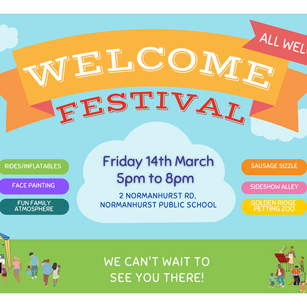 Normanhurst Public School P&C 2025 Welcome Festival