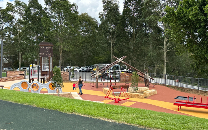 Brickpit playground