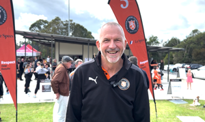 Craig Denyer, President of the North Epping Rangers
