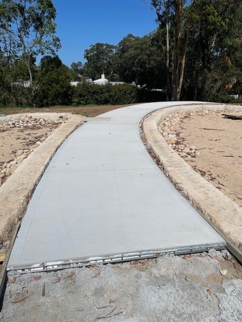 Edward Bennett oval site visit