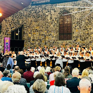 Choir in church