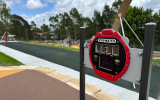 Brickpit playground - ninja warrior course stopwatch