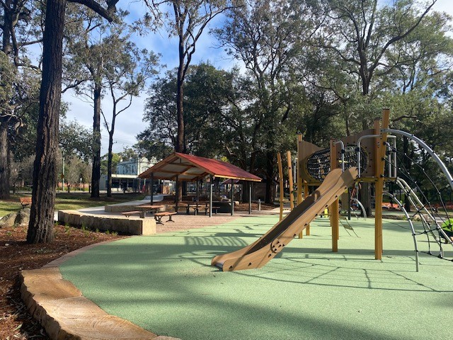 playground with equipment