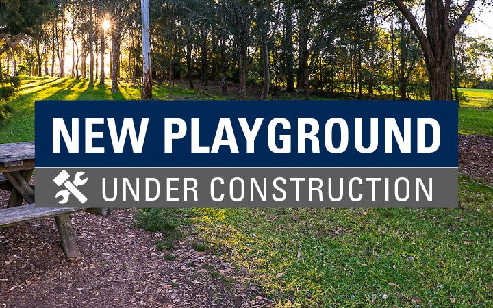 Playground under construction
