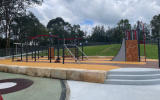 Brickpit playground - ninja warrior course