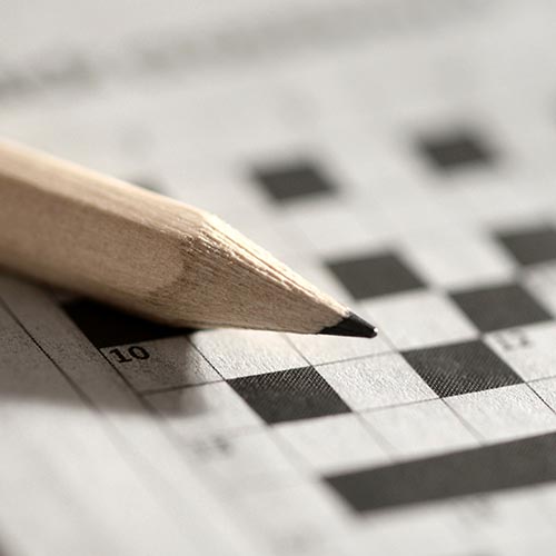 skilled showoff crossword clue