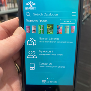 Hornsby Library app