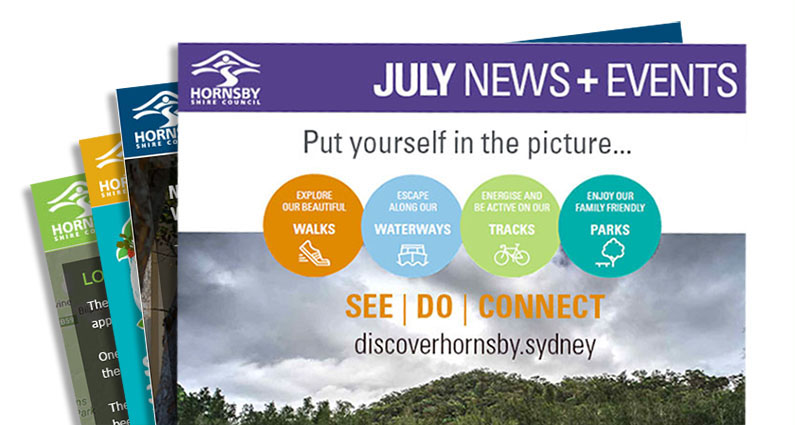 Hornsby Shire Council eNews Banner