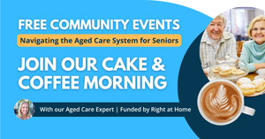 Join our cake and coffee morning