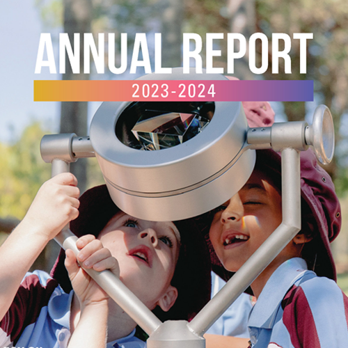 Annual report cover 2024